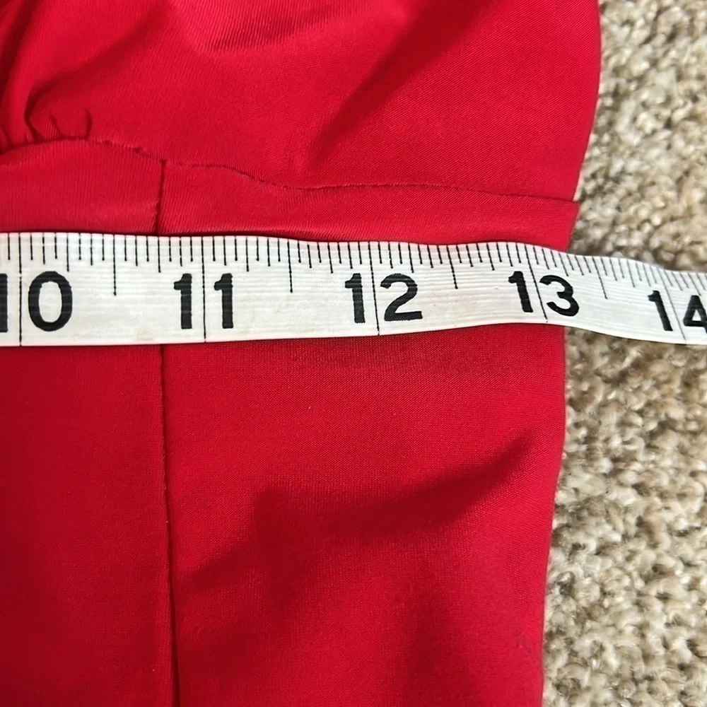 Caution to the Wind and red stretch cap sleeve dress - Picture 10 of 12